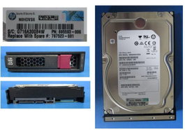 Hewlett Packard Enterprise 2 To, 7200 rpm, 3,5 pouces, SATA 6Gbps