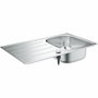 Grohe Évier simple 31552SD1 Gris