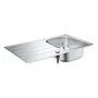 Grohe Évier simple 31552SD1 Gris