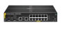 Hewlett Packard Enterprise Aruba CX 6000 - Commutateur réseau 12 ports Gigabit avec PoE+ Classe 4 (139W) - 2 ports 1GbE et 2 ports SFP