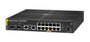 Hewlett Packard Enterprise Aruba CX 6000 - Commutateur réseau 12 ports Gigabit avec PoE+ Classe 4 (139W) - 2 ports 1GbE et 2 ports SFP