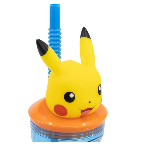 Pokemon - Verre avec figure 3D Distorsion - 360 ml