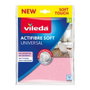 Vileda Actifibre chiffon microfibre 2 pièces, traitement PVA, usage multi-surfaces