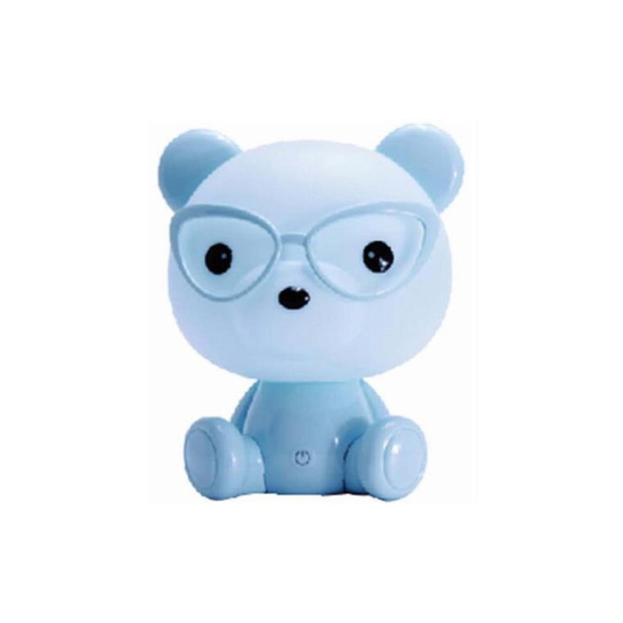 Roymart Lampe LED Chien Avec Lunettes 3 Niveaux de Luminosité USB 19,5 cm