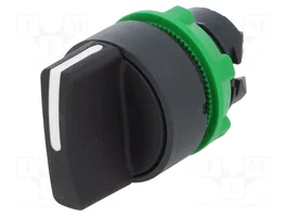 SCHNEIDER ELECTRIC Commutateur rotatif noir 22mm 2 positions stables
