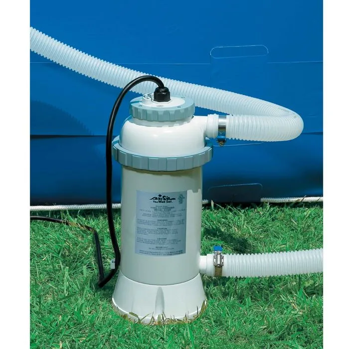 Intex Réchauffeur de piscine électrique 3kW 3000W pour piscine jusqu'à 12m³