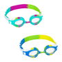Bestway Lunettes de Natation Ensemble 3 Pcs Strap Silicone Couleur Assortie +7 Ans Plage Piscine 21096