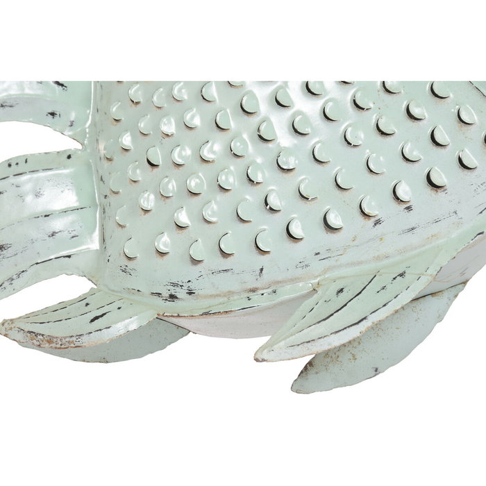 Home ESPRIT Figurine Décorative Bleu Poisson