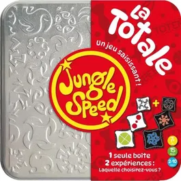 Asmodee Jungle Speed La Totale - Jeu de société d'ambiance et de rapidité en français avec 2 paquets de cartes