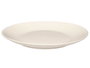 VESSIA Plat à dessert en porcelaine lisse blanc 19,3 cm