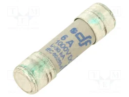 DF ELECTRIC Fusible cylindrique 6A 1kVDC 10,3x38mm gPV photovoltaïque