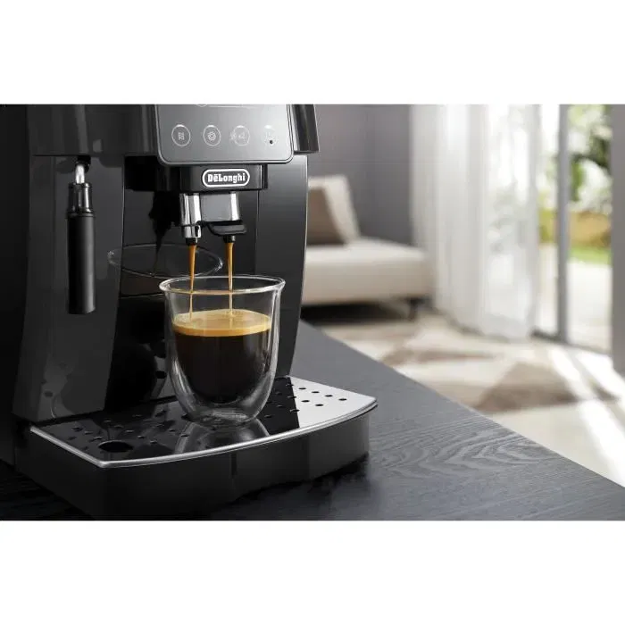 De'Longhi ECAM220.22.GB Magnifica Start Machine à café automatique avec broyeur à grains pour café moulu ou en grains - Panneau de commande intuitif, 3 recettes