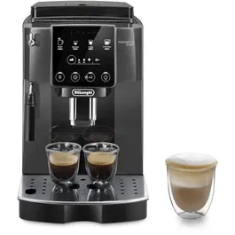 De'Longhi ECAM220.22.GB Magnifica Start Machine à café automatique avec broyeur à grains pour café moulu ou en grains - Panneau de commande intuitif, 3 recettes