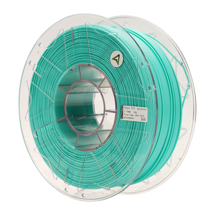 Creality Filament Hyper PLA RFID 1,75 mm 1 kg - Light Blue Green Creality Filament Hyper PLA RFID 1,75 mm 1 kg - Light Blue Green