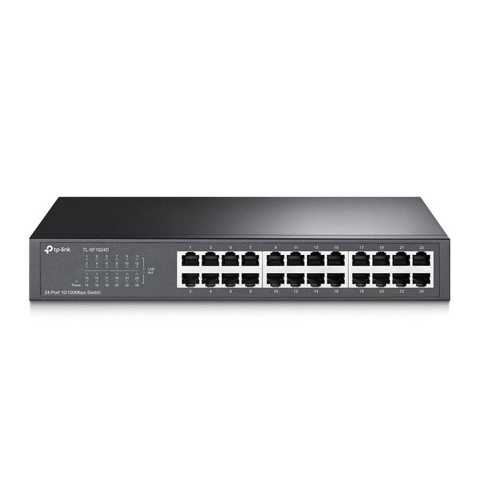 TP-Link TL-SF1024D Switch Fast Ethernet 24 Ports 10/100 Mbps TP-Link TL-SF1024D Switch Fast Ethernet 24 Ports 10/100 Mbps