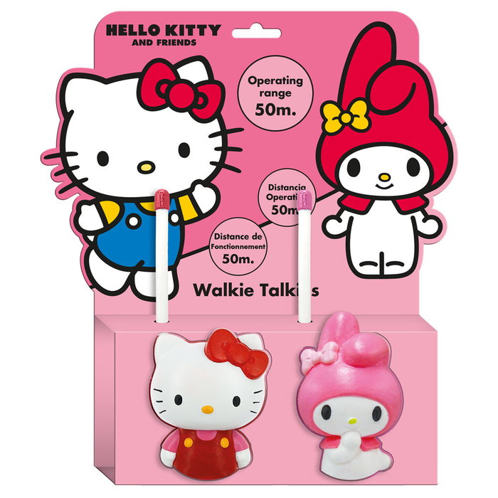 Kids Licensing Talkie-walkie 3D Hello Kitty - Rose