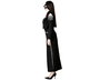 Disfraz Chaqueta Veste Noire Adulte avec Impression Crâne et Jupe pour Femme Taille XL - Costume de Squelette Mexicain pour Halloween ou Jour des Morts