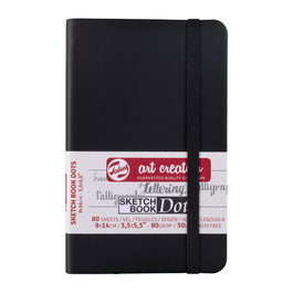 Talens Art Creation Carnet de Dessin à Papier Pointillé 9 x 14 cm 80 g 80 Feuilles