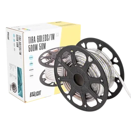 BX3 Light - BX3-220-60-50-RGB - Tira de LEDs 60 LEDs/m 500W 220VAC IP65 RGB 50m (40 000 h)