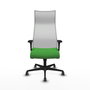 Piqueras y Crespo Chaise de Bureau Albacete Vert et Blanc