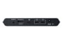 Aten US3311 - Station d'accueil KVM USB-C 2 ports avec affichage 4K@60Hz DisplayPort, switch 2 ordinateurs vers 1 écran, 4 ports USB 3.2, Power Delivery 100W