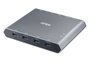 Aten US3311 - Station d'accueil KVM USB-C 2 ports avec affichage 4K@60Hz DisplayPort, switch 2 ordinateurs vers 1 écran, 4 ports USB 3.2, Power Delivery 100W