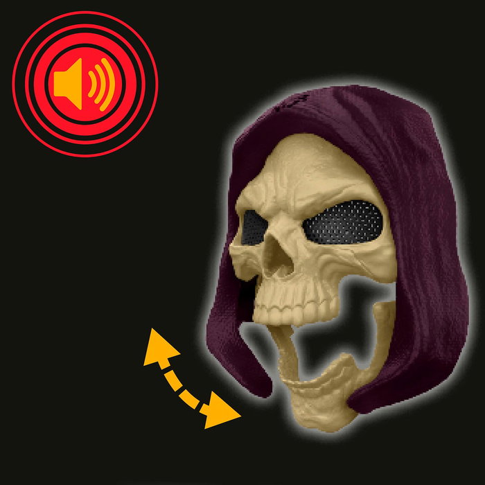 Mattel Masque Skeletor avec Son 11 Effets Sonores Motu Masters of the Universe Película 2026 Pour Enfants 6 Ans et Plus