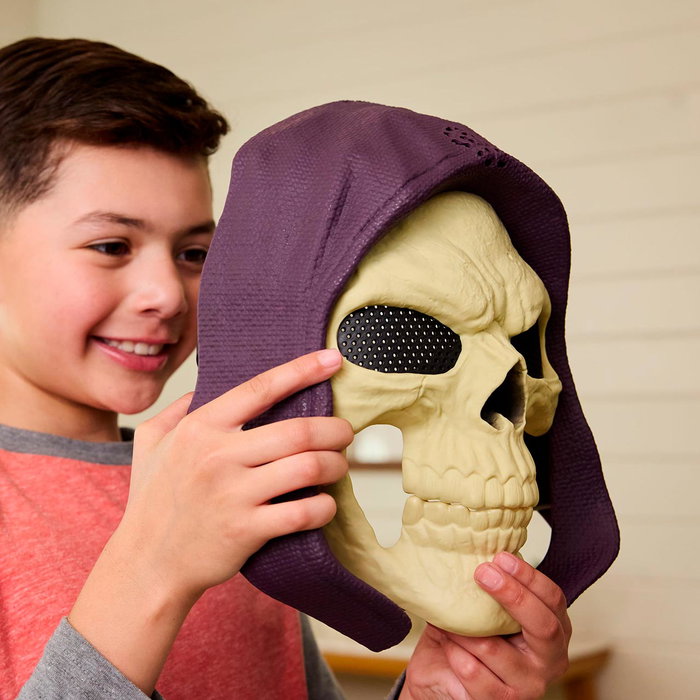 Mattel Masque Skeletor avec Son 11 Effets Sonores Motu Masters of the Universe Película 2026 Pour Enfants 6 Ans et Plus