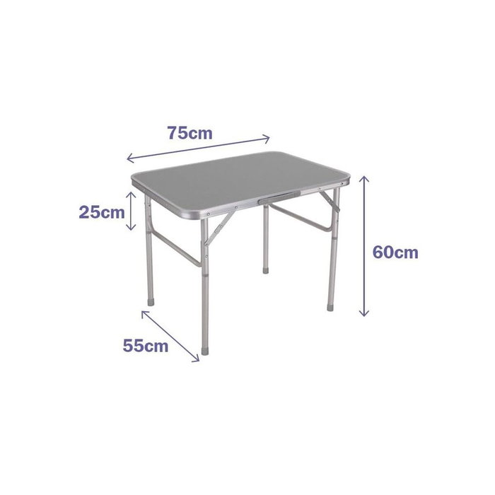 Table Piable Marbueno Gris 75 x 60 x 55 cm Table Piable Marbueno Gris 75 x 60 x 55 cm