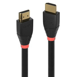 Câble HDMI actif Lindy 4K 60Hz 10 m - Haute vitesse 18Gbps, HDR, Dolby TrueHD, DTS-HD, CEC - Compatible HDMI 2.0 pour home cinéma et affichage numérique