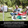 Shark FA220EU Ventilateur sur pied ou de bureau portable intérieur/extérieur FlexBreeze - 5 vitesses, batterie 20h, télécommande, résistant aux UV et à la pluie