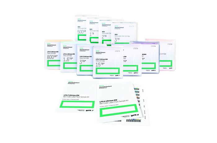 Hewlett Packard Enterprise HP LTO-5 Ultrium RW Bar Code Label Pack Hewlett Packard Enterprise HP LTO-5 Ultrium RW Bar Code Label Pack
