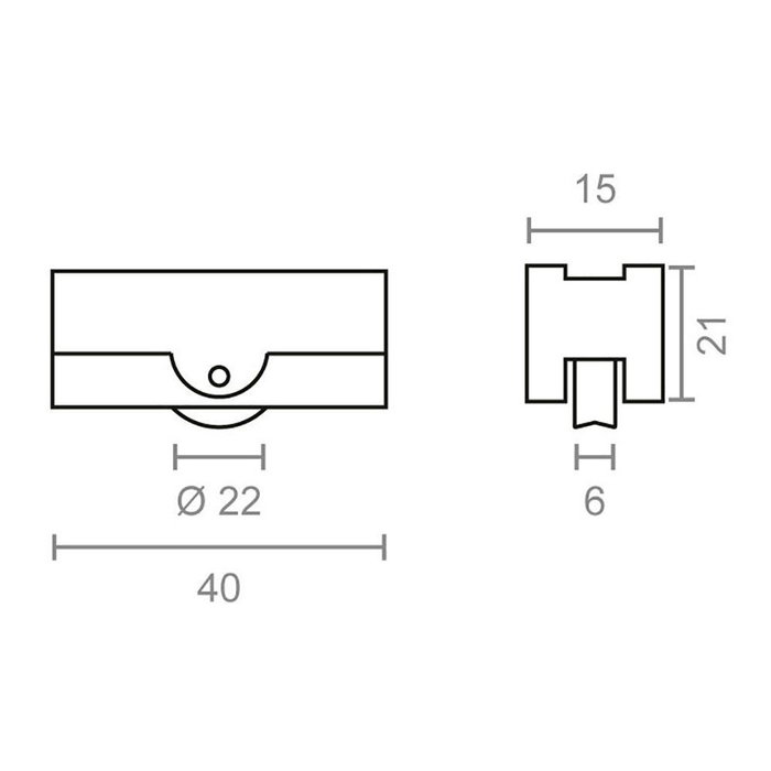 Roulement EDM 85469 Climalit 177 rd17 Acier 40 x 21 mm (2 Unités)