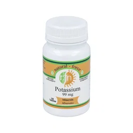 Nutri-Force Potasio 99mg, 100 comprimés – Complément alimentaire pour os et muscles