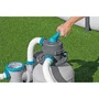 Bestway Pompe de Filtration à Sable pour Piscine Hors Sol, Débit 8 327 L/h, Capacité jusqu'à 54 500 L (54 m3), 6 Fonctions, avec Préfiltre