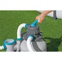 Bestway Pompe de Filtration à Sable pour Piscine Hors Sol, Débit 8 327 L/h, Capacité jusqu'à 54 500 L (54 m3), 6 Fonctions, avec Préfiltre