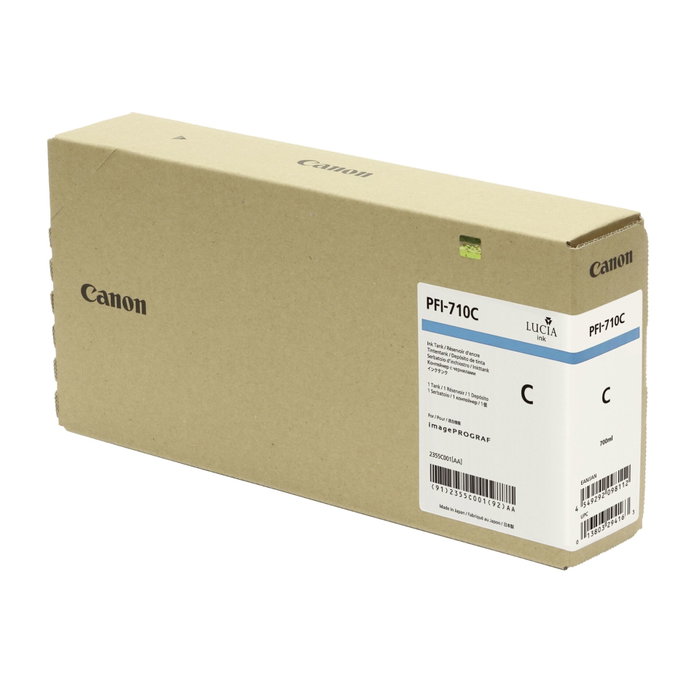 Canon PFI-710C Cyan XL 700 ml Canon PFI-710C Cyan XL 700 ml