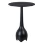 BigBuy Home Table d'appoint Noir Rond