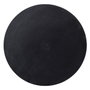 BigBuy Home Table d'appoint Noir Rond