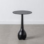 BigBuy Home Table d'appoint Noir Rond