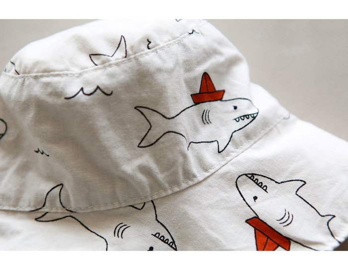 Dailylike Tissu en coton biologique Jaws Animaux 1,10m x 3m Dailylike Tissu en coton biologique Jaws Animaux 1,10m x 3m