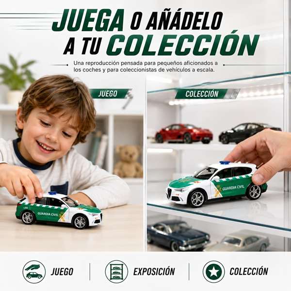Burago Alfa Romeo Stelvio Guardia Civil 1:24