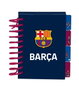Safta Bloc-notes A7 F.C. Barcelona avec couverture rigide, 80 feuilles