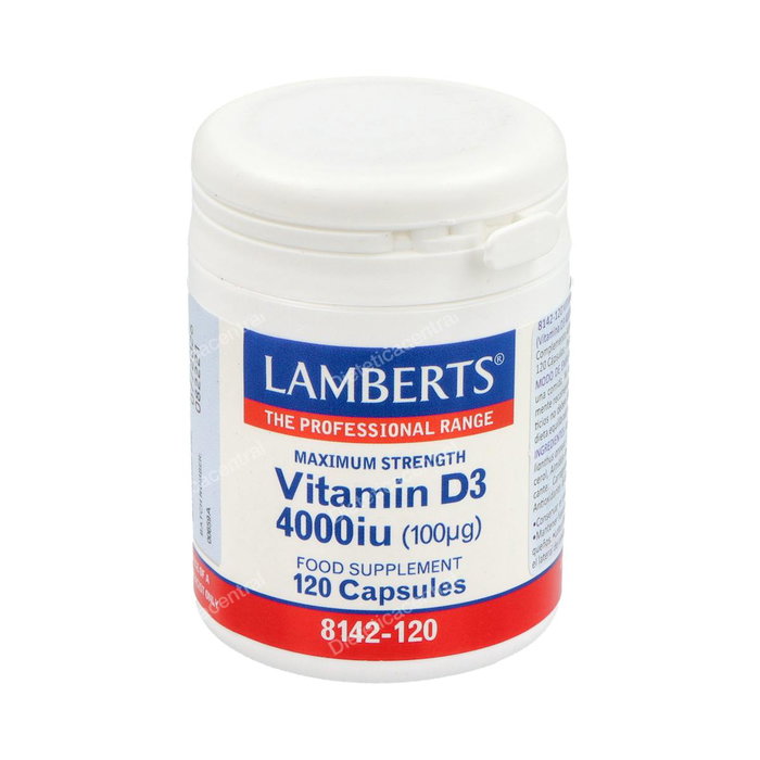 Vitamina D3, 4000 Ui Vitamina D3, 4000 Ui