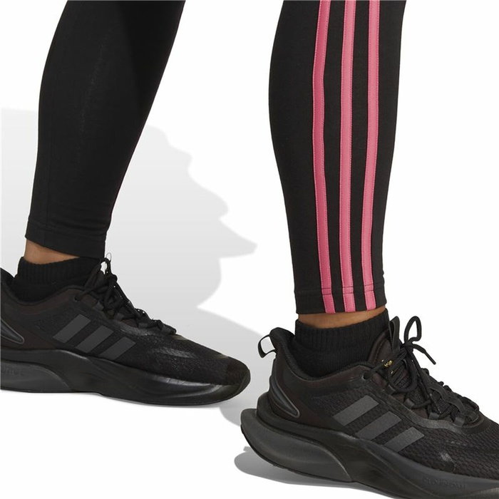 Leggings de Sport pour Femmes Adidas 3 Stripes Noir