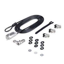 Startechcom Kit de sécurité 3m avec verrou à combinaison 3M4-DESK-LOCKING-KIT