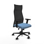 Chaise de Bureau Piqueras y Crespo B2D036N Bleu ciel