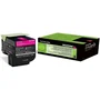 Lexmark 802SM Toner Magenta pour Lexmark CX310dn, CX410de, CX510de - 2 000 Pages