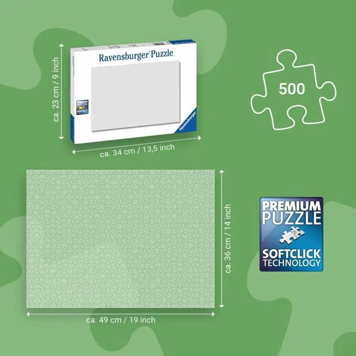 Ravensburger Puzzle Vallée des montgolfieres - 500 pièces Ravensburger Puzzle Vallée des montgolfieres - 500 pièces