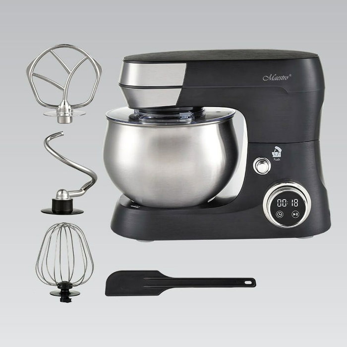Feel Maestro Robot culinaire MR-558 Noir Argenté 5 L